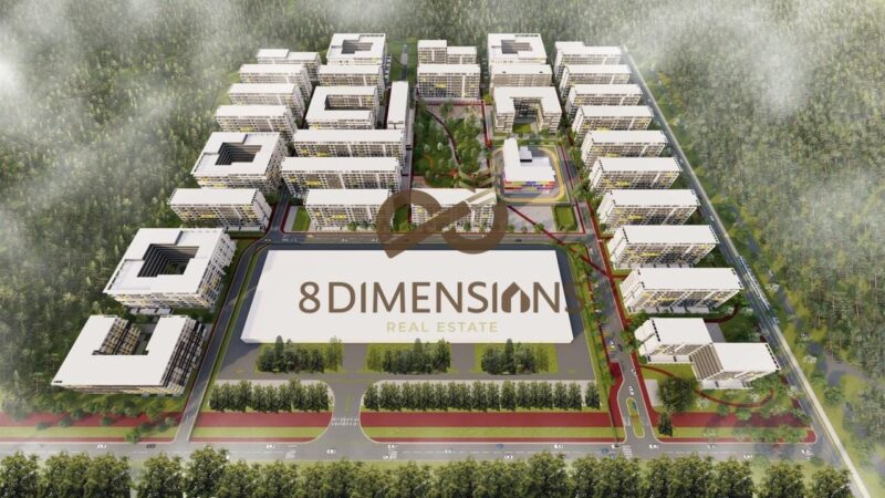 OKAZION !! Apartament 2+1 +2 tualete +2 ballkone ne shitje tek Univers City, Prane QTU - Tirane