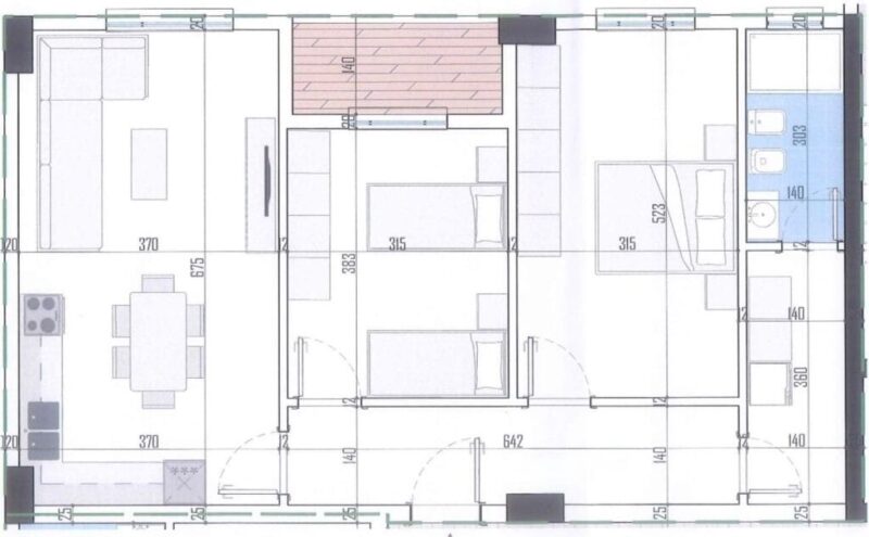 Shitet Apartament 2+1 me Depo | 📍Illyrian Residence, Paskuqan