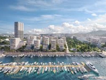 Apartament 1+1 për Shitje në Portin e Vlorës, 72 m²