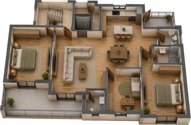 APARTAMENT 2+1 PER SHITJE NE POGRADEC